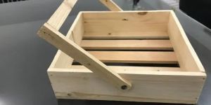 Wooden Gift Packing Basket