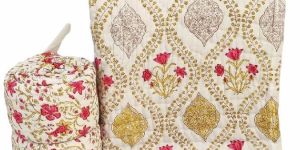 Hand Block Printed Cotton Quilt