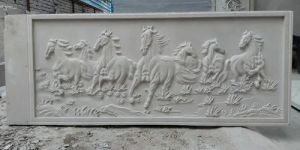 Sandstone Horse Wall Mural
