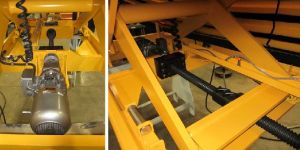 Motorized with Screw Rod Scissor Lift