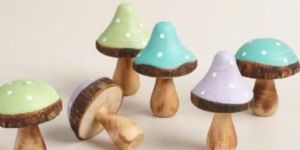 Wooden Mushroom