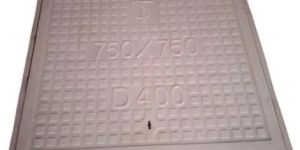 FRP Manhole Cover off White