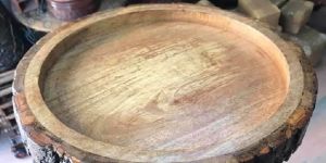 Round Wooden Platter