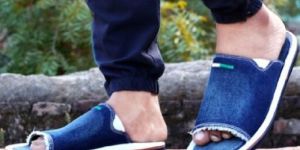 Mens DSL103 Canvas Slippers