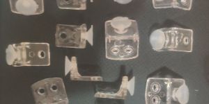 L Shape Acrylic Shelf Button