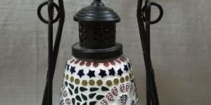 Mosaic Lantern Lamp