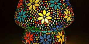 Turkish Mosaic Table Lamp