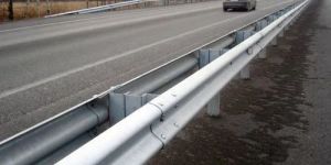 W Beam Crash Barrier