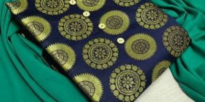 Fancy Banarasi Silk Dress Material without Dupatta Fancy Ba