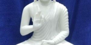 Marble Sitting Buddha Statue