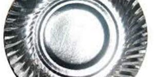 Silver Paper Plate