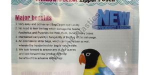 Window Pocket Zipper Bag