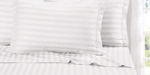 Shradha 100% Cotton Bedsheet Fabric Satin Stripe Bedsheet Fabric