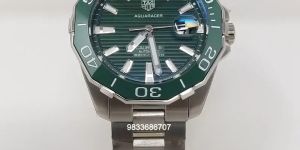 Tag Heuer Calibre Aquaracer Green Dial Watch