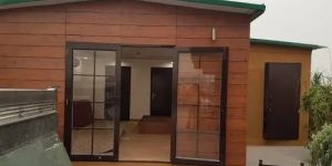 Prefabricated Roof Top Wooden Cottage