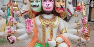 Panchmukhi Marble Hanuman Statue