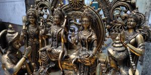 Brass RAM Darbar Statue