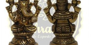 3.5 Inches Lord Ganesha Brass Statue