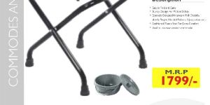 Folding Commode Stand