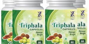 Triphala Capsules for Good Digestion, Treat Constipation, Liver Tonic, Stimulate Appetite
