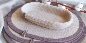 Table mat - cotton,jute,raffia, macrame, crochet