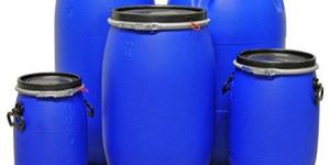 Used Plastic Drum with Lockring