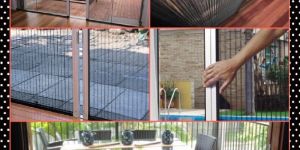 Retractable Pleated Screen