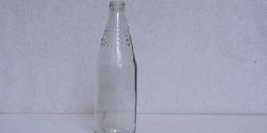Glass Round Sharbat Bottle