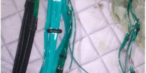 PVC Bridle and Rein Plus Martingale in Set