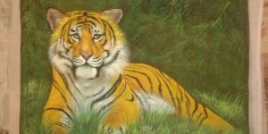 Tiger Cloth Paintings