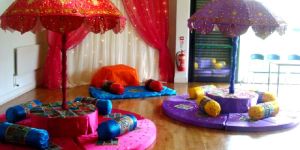 Wedding Sangeet and Mehndi Stage