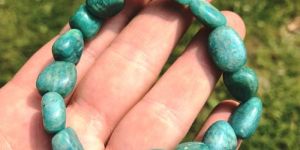 Tumbled Beads Stretchable Bracelet