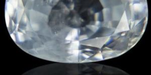 White Zircon Gemstone