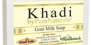 Khadi byPureNaturals Goat Milk Bathing Body Soap Bar