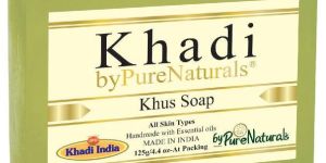 Khadi byPureNaturals Khus Bathing Body Soap Bar 125gm