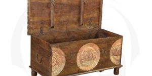 Wooden Carved Storage Box