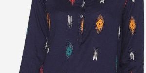 Woven Sleeping Shirt