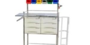 Stainless Steel Crash Cart Trolley