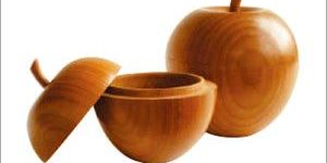 Apple Shaped Storage Box