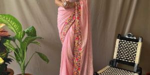 Pure Georgette Sarees