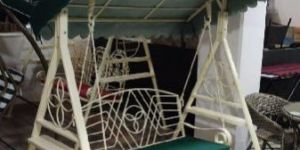 Wrought Iron Swing