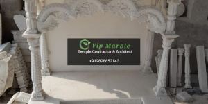 Handmade White Marble Temples