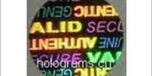 Text Tampered Holograms