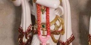 Marble Lord Krishna Statue