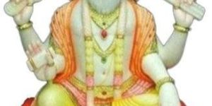 Marble Vishwakarma Statue