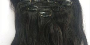 Clip in Black Hair Extension