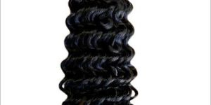Machine Weft Natural Human Curly Hair