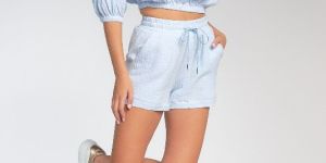 Ladies Shorts and Top Set