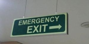 Emergency Exit LED Sign Board