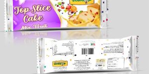 Slice Cake Mix Fruit